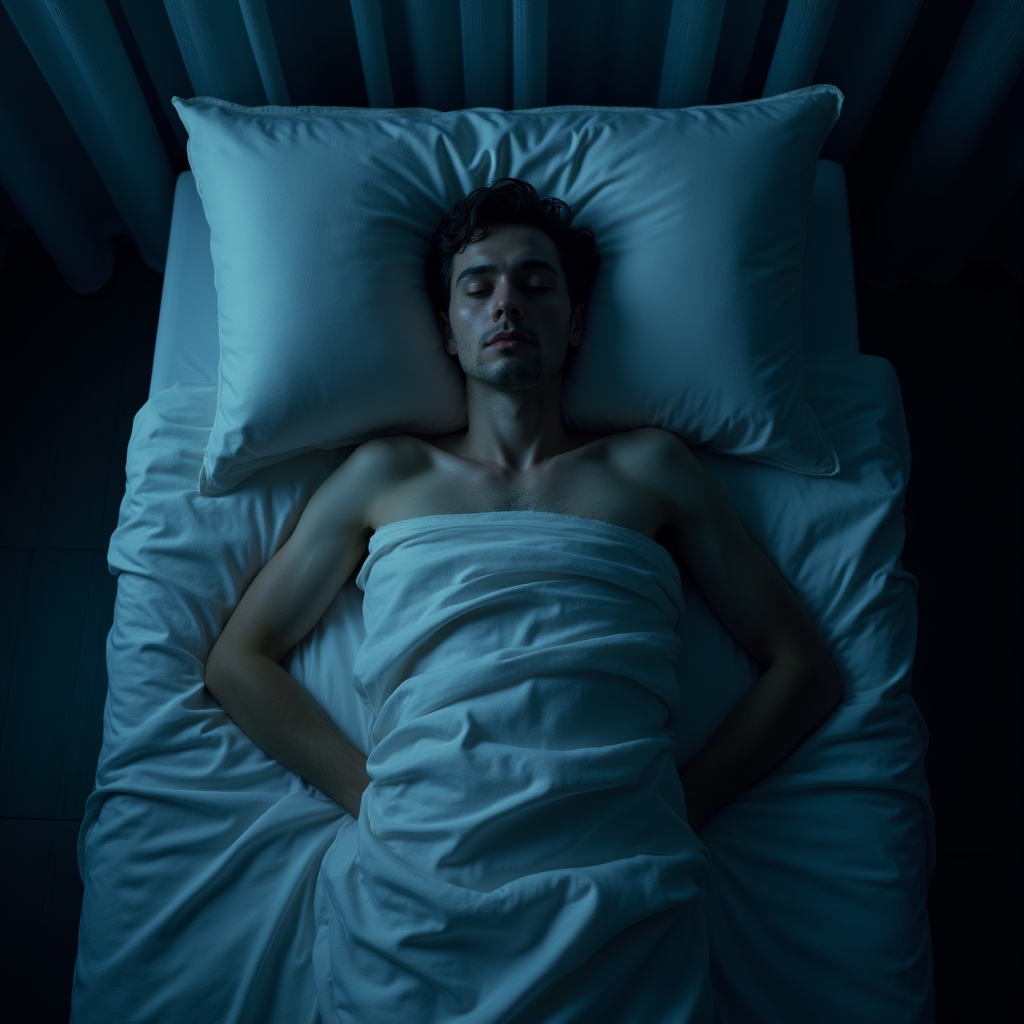 Illustration des cycles de sommeil pendant la nuit